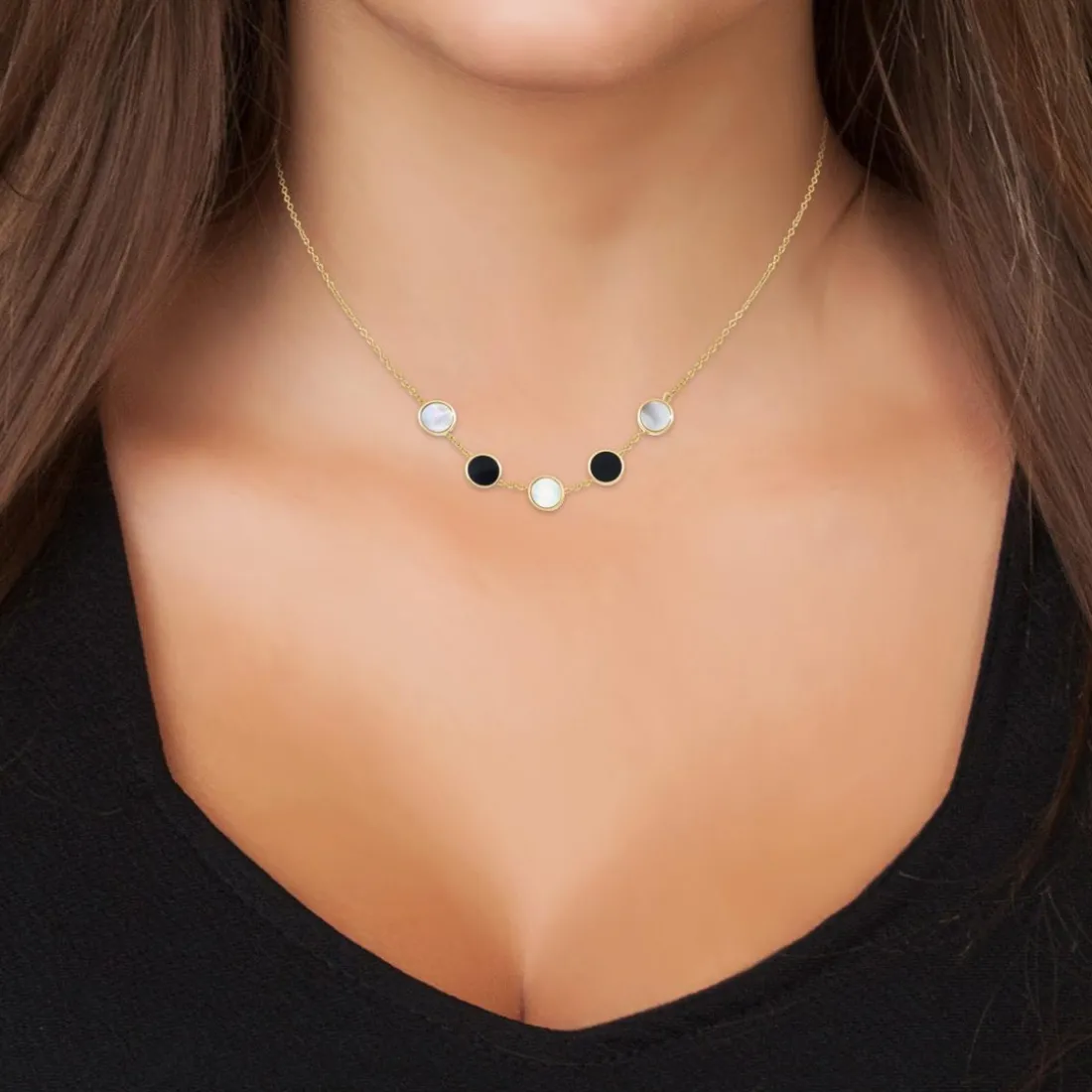 Collier femme Angèle M B2403-DORE