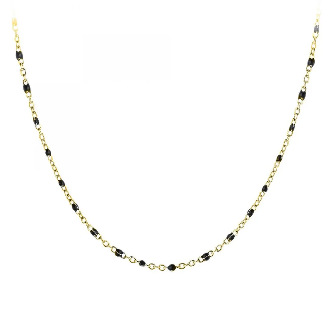 Collier femme Angèle M B2394-NOIR
