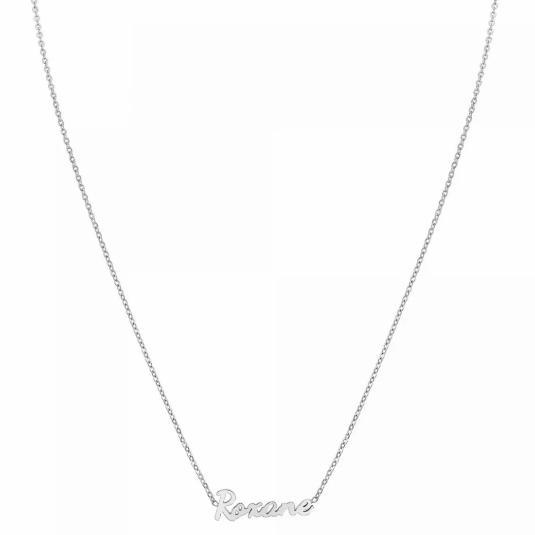 Collier Femme Athème - B2689-ARGENT-ROXANE Acier Argent