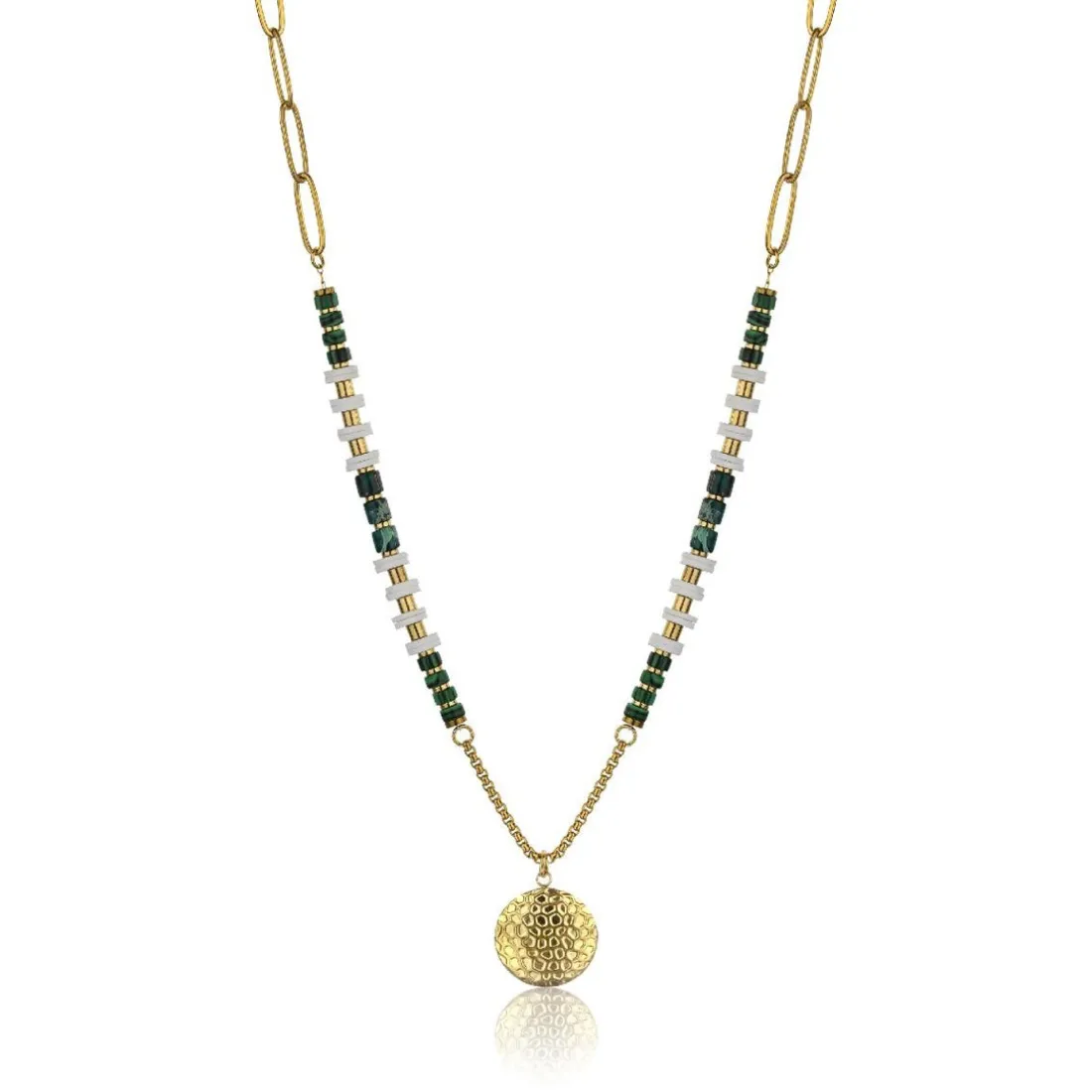 Collier femme Emily Westwood EWN23078G - Acier Doré