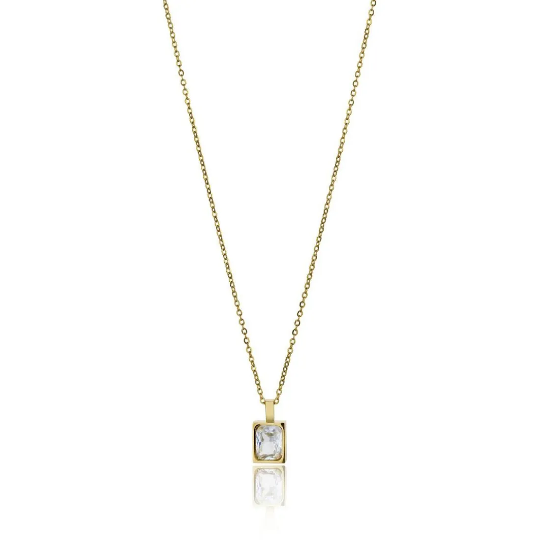 Collier femme Emily Westwood EWN23081G - Acier Doré