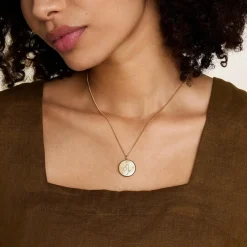 Collier Femme Fossil Bijoux Signes du Zodiaque Lion - JF04842710 Acier inoxydable