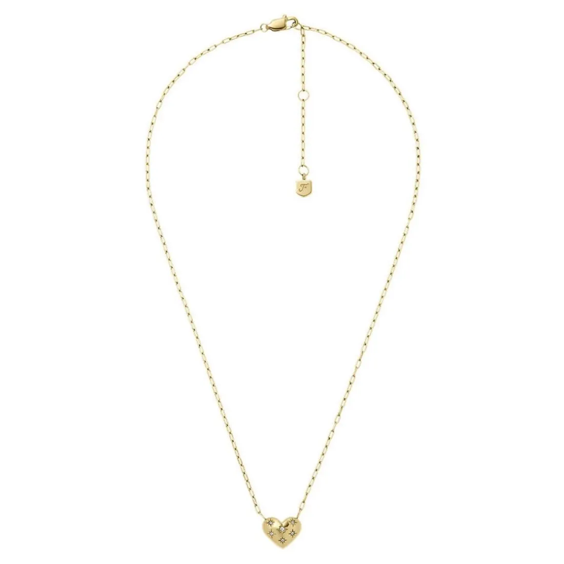 Collier Femme Fossil Bijoux Love Sadie - JF04856710 Acier inoxydable