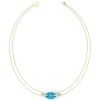 Collier Femme Guess Bijoux - POP LINKS JUBN01411JWYGLB Acier Doré