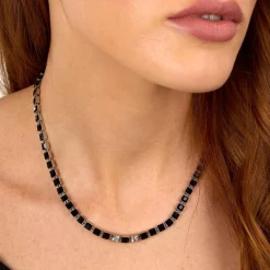Collier Femme Karl Lagerfeld Stone - KLAYC05 Acier Argent