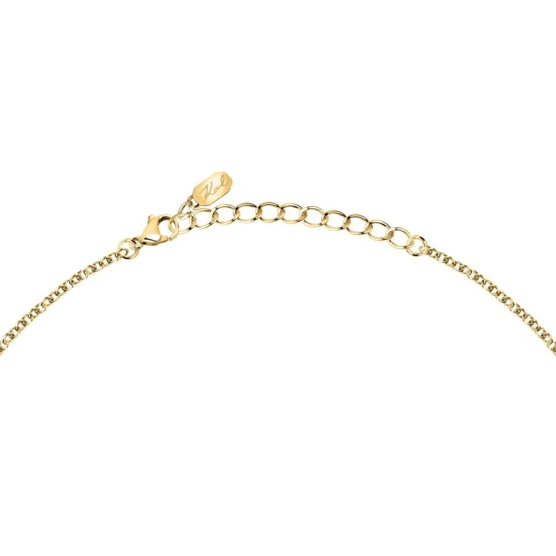 Collier Femme Karl Lagerfeld Stone - KLAYC08 Acier Doré