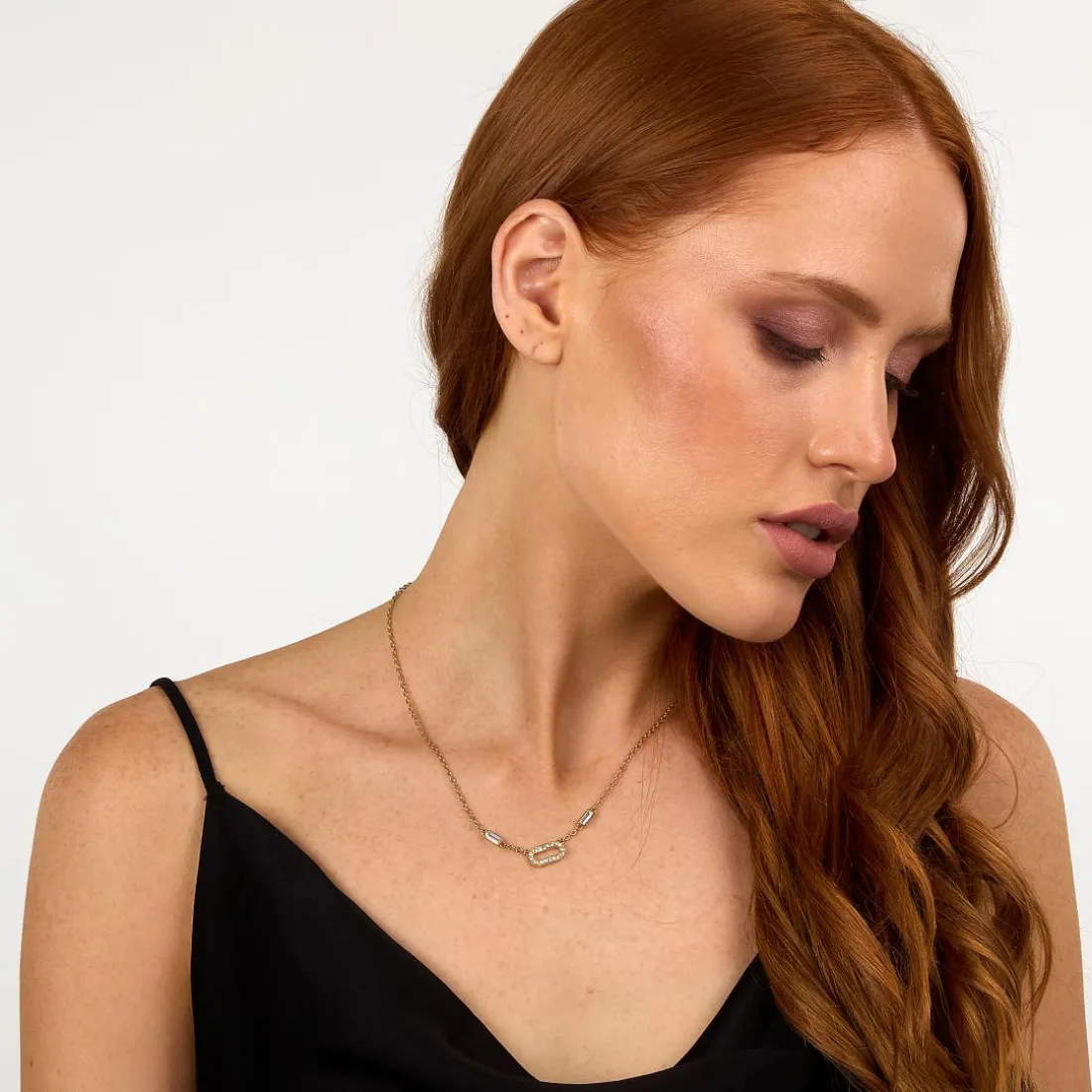 Collier Femme Karl Lagerfeld Stone - KLAYC10 Acier Doré