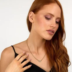Collier Femme Karl Lagerfeld Stone - KLAYC12 Acier Doré