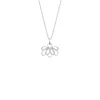 Collier Femme Les Georgettes 70442431600050 Argent Agate Flora 16 Mm