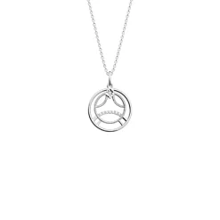 Collier Femme Les Georgettes 704413916J6050 Argent Agate P-Zodiaque