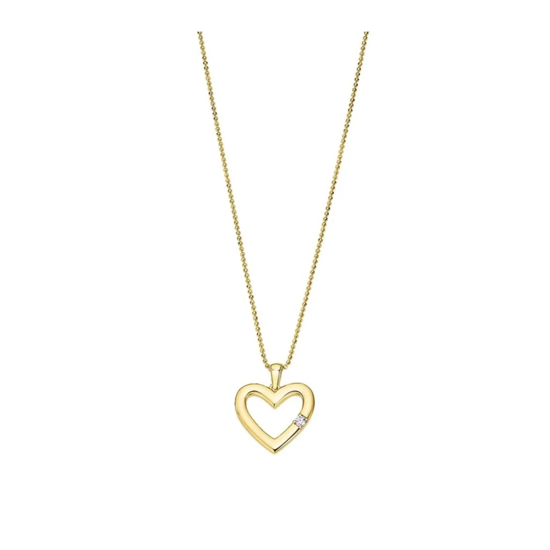Collier Femme Lotus Silver - LP3217-1-2 Argent Doré
