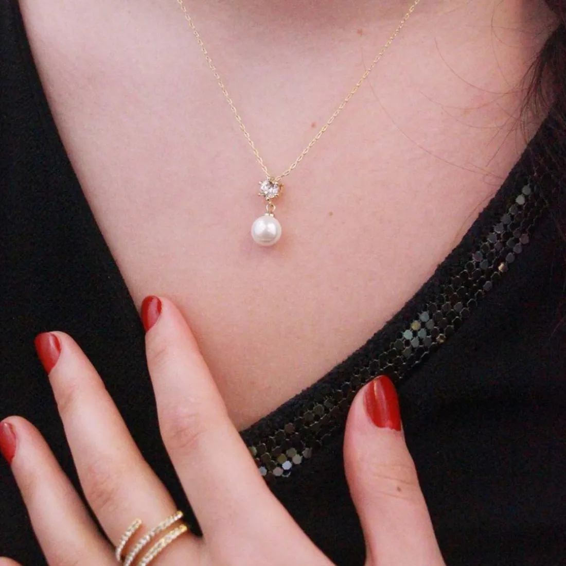 Collier Femme MYC-Paris - Laiton Doré et Perle