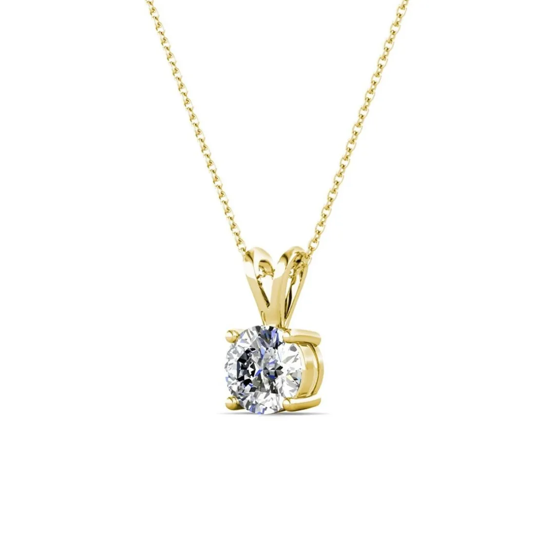 Collier Femme MYC-Paris Solitaire - DP0079-G Laiton Doré