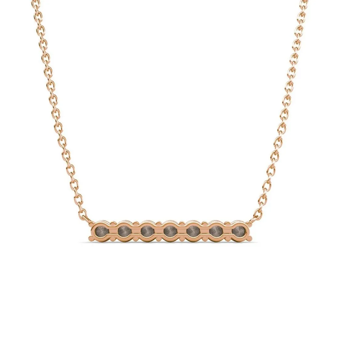 Collier Femme MYC-Paris Solitaire - DP0222-RG Laiton Doré rose
