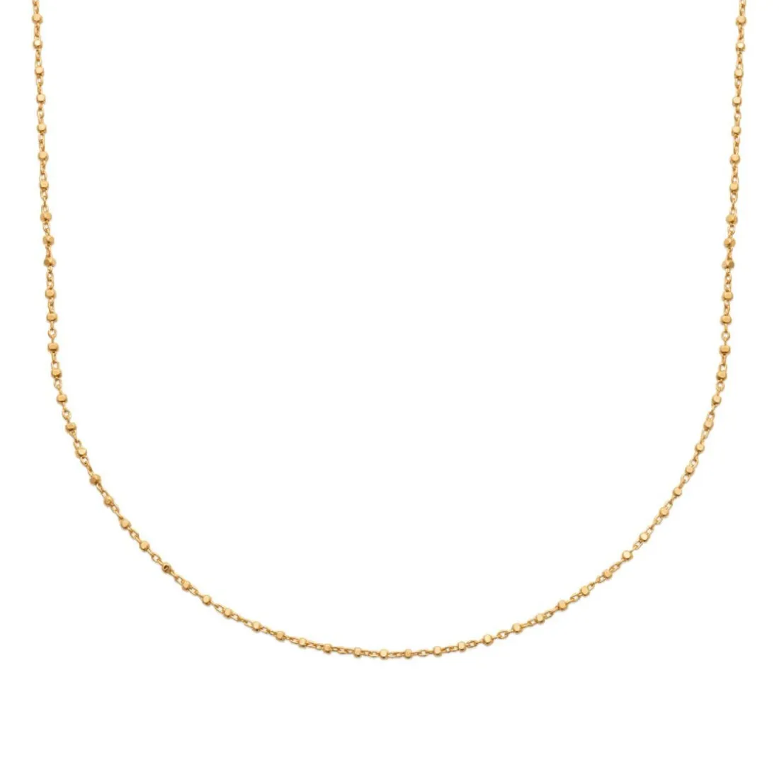 Collier femme plaqué or - YU0UW345