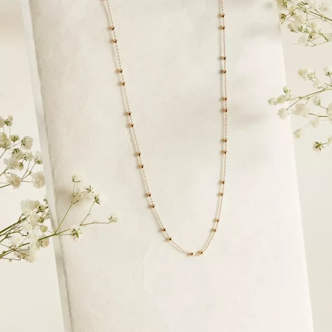 Collier femme plaqué or - YU0UZ04Y