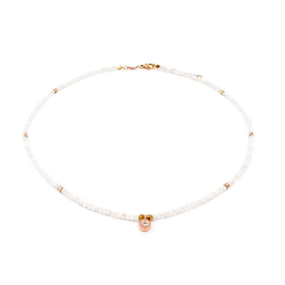 Collier Femme Sloya Lumia pierres de Lune
