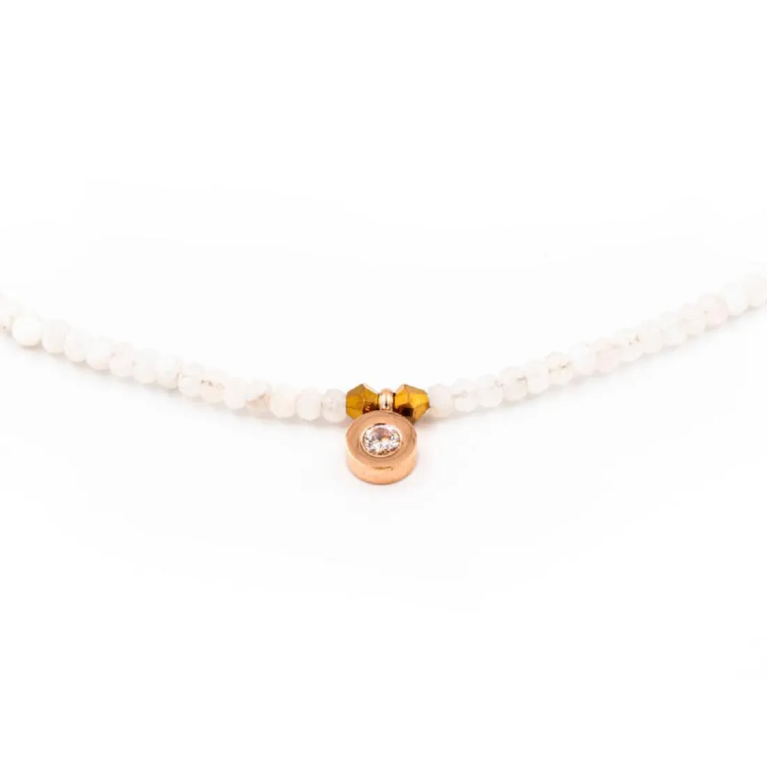 Collier Femme Sloya Lumia pierres de Lune