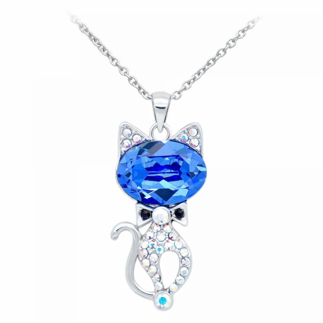 Collier femme So Charm - BS1449-SAPH Métal Argent