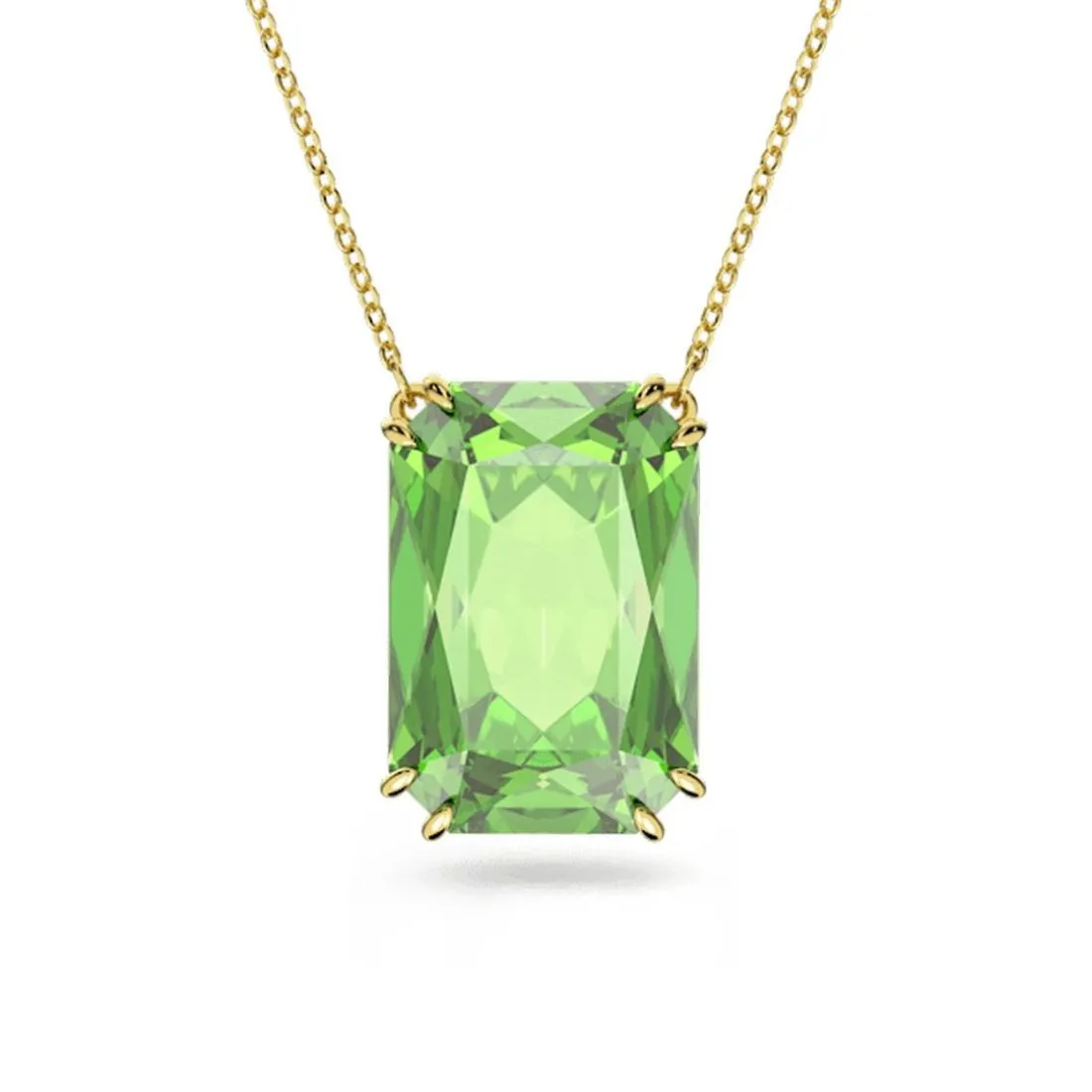 Collier Femme Swarovski - 5619491 Métal doré Vert