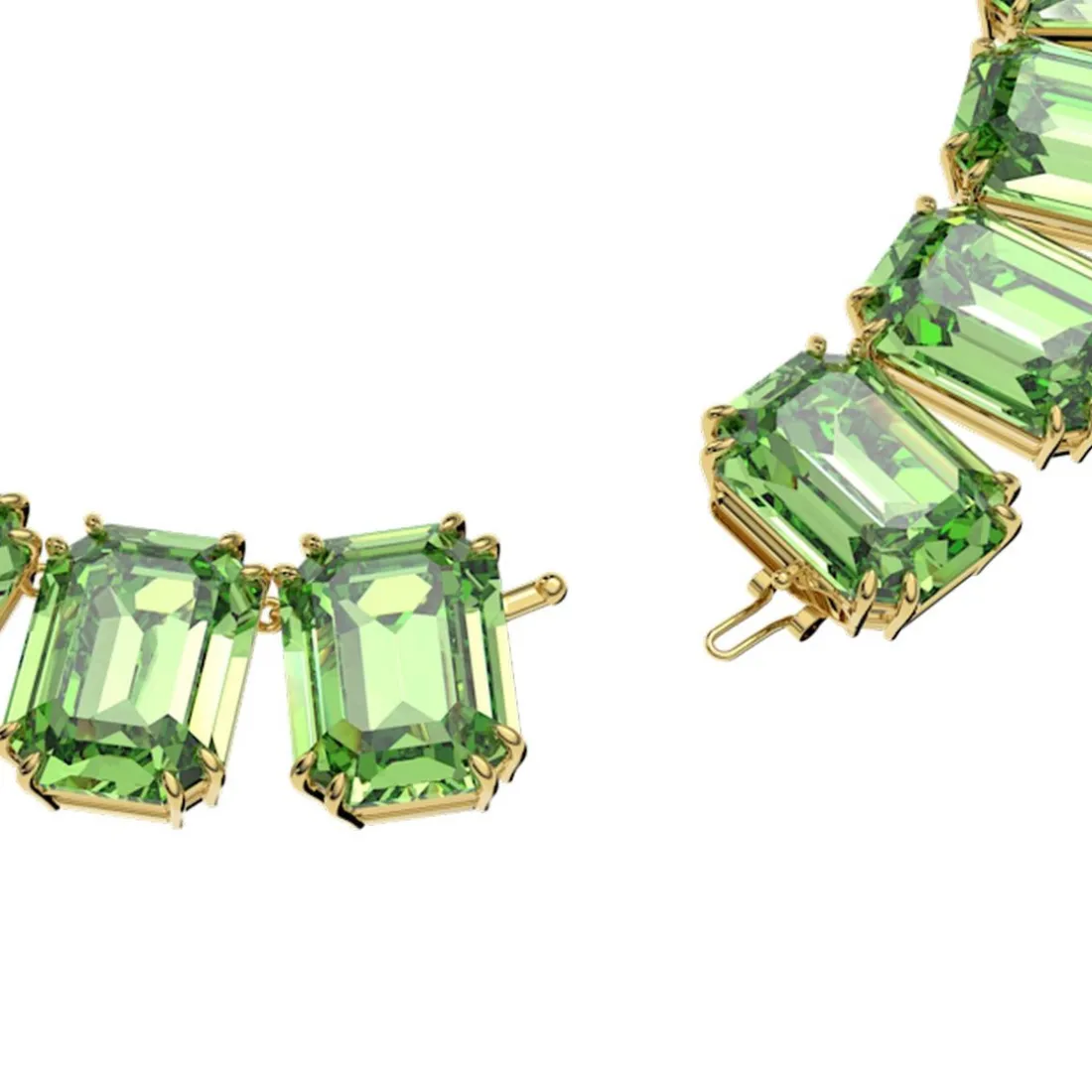 Collier Femme Swarovski - 5598261 Métal doré Vert