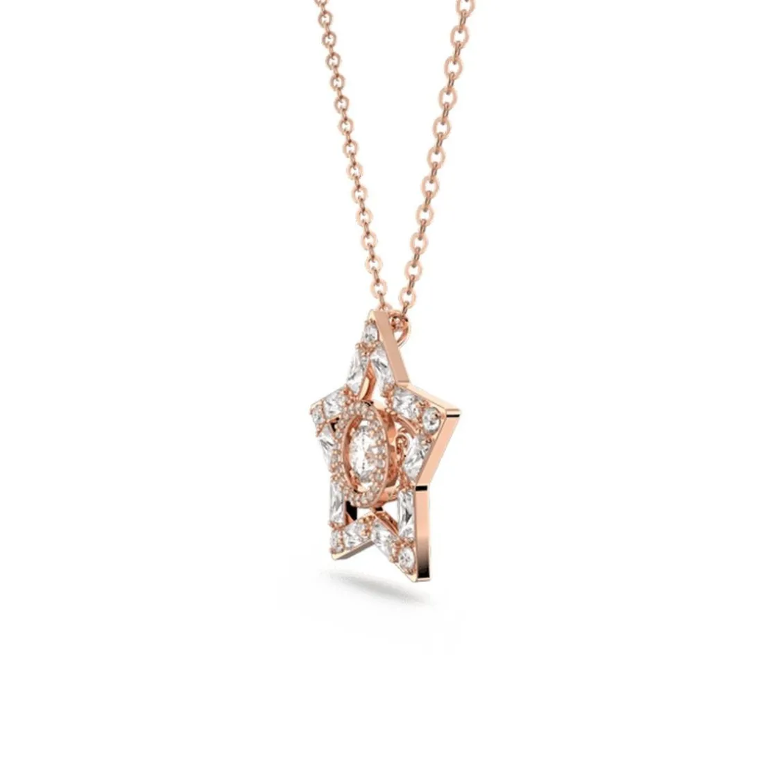 Collier Femme Swarovski - 5617766 Métal Doré rose