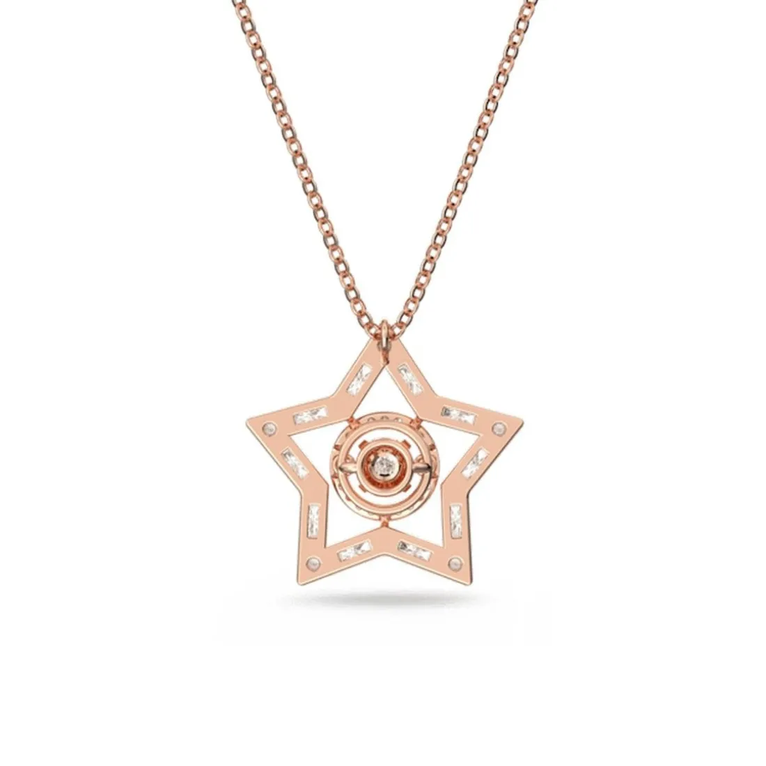 Collier Femme Swarovski - 5617766 Métal Doré rose