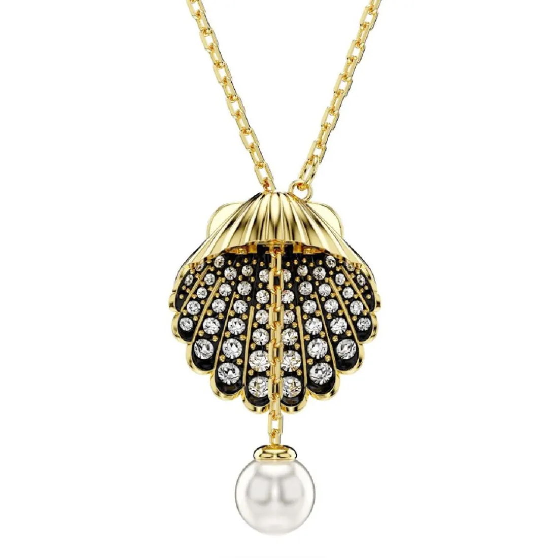 Collier Femme Swarovski Idyllia F Shell - 5683968 doré
