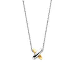 Collier Femme Ti Sento 34003SY – Argent, plaqué or