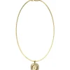 Collier homme JUMN01368JWYG Champions Acier Doré