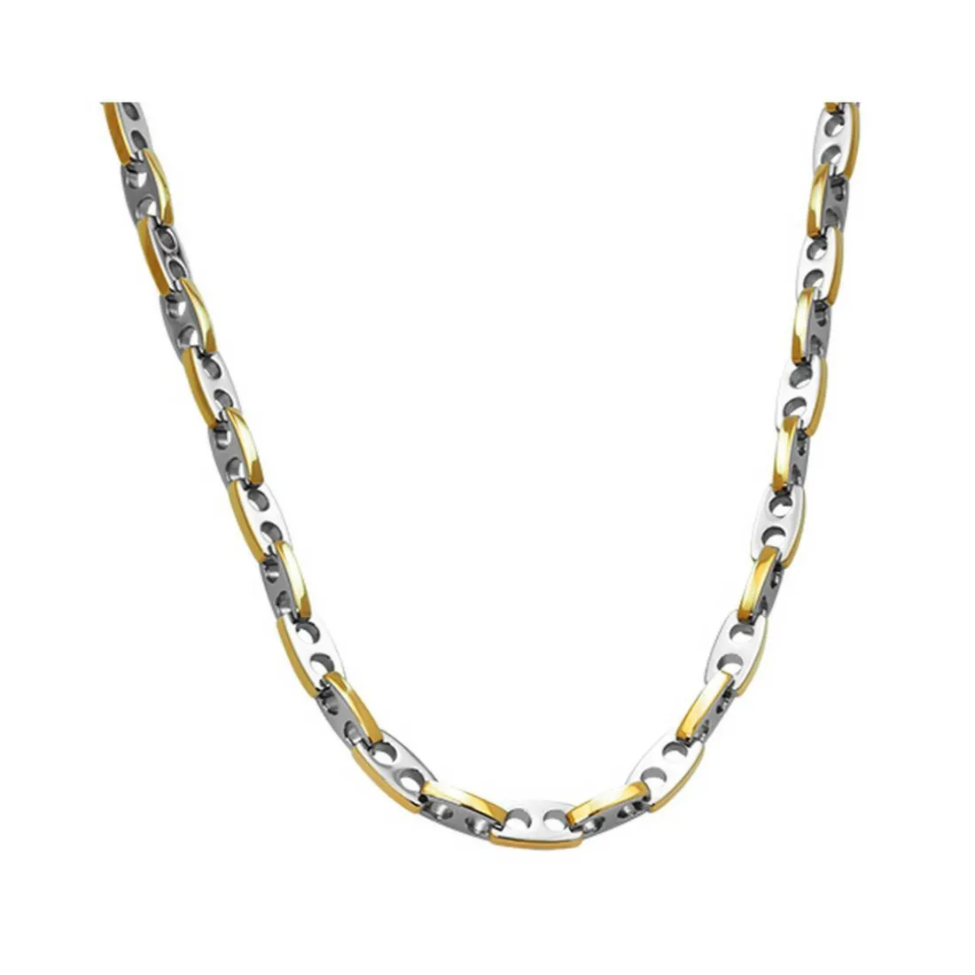 Collier homme Rochet GALION - HC7183 Acier Métal Doré Argent