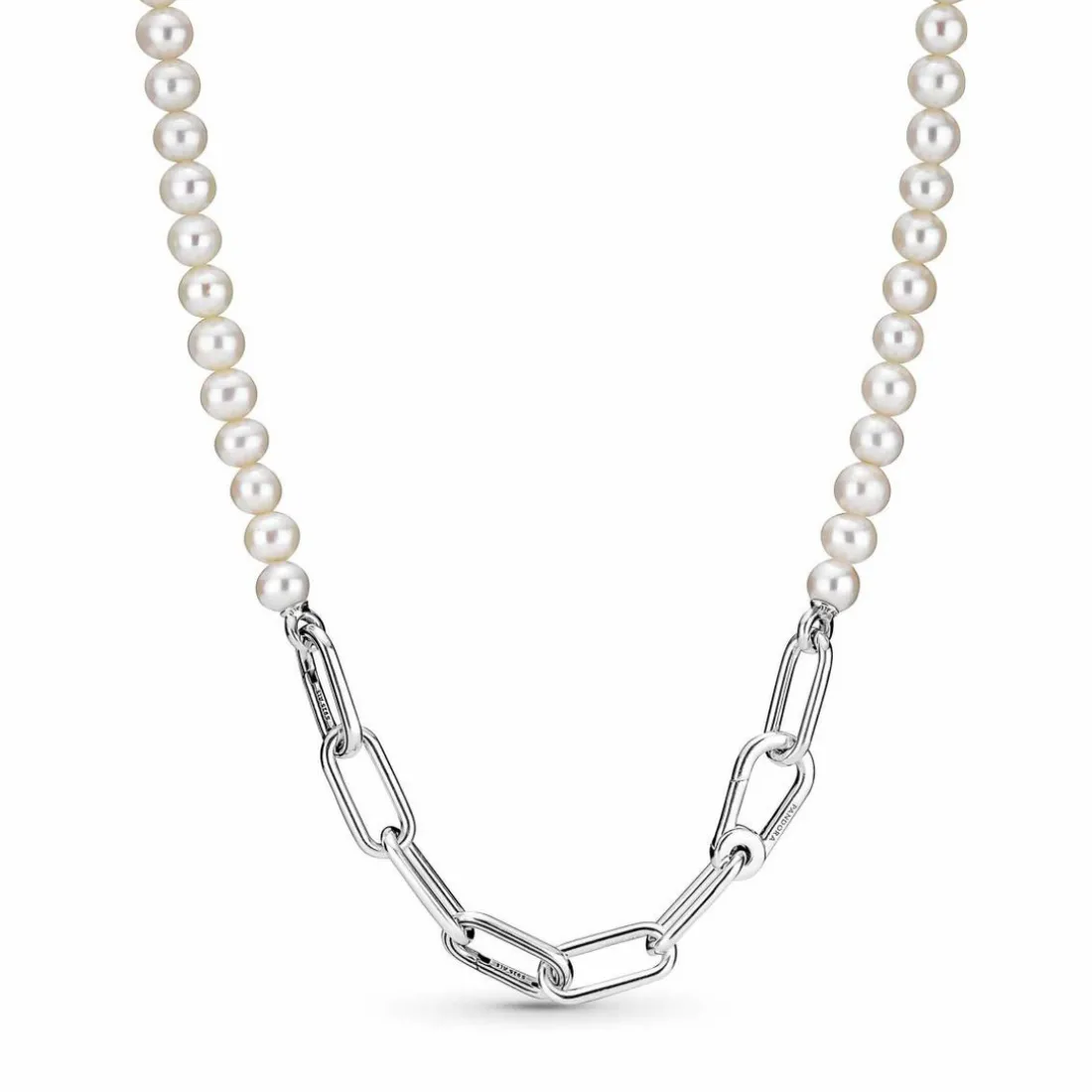 Collier Link et Perles culture d'eau douce Pandora ME