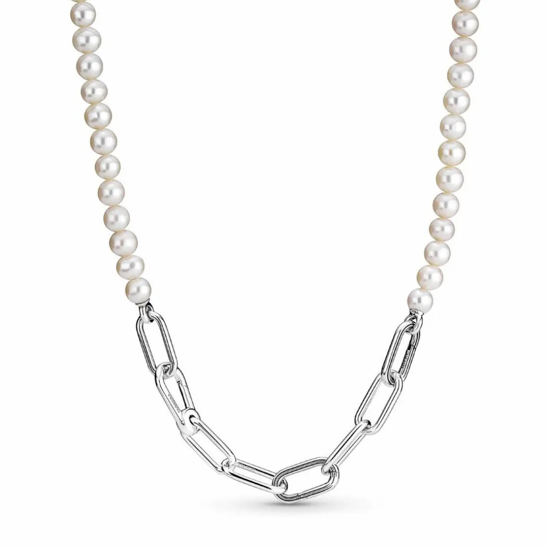 Collier Link et Perles culture d'eau douce Pandora ME
