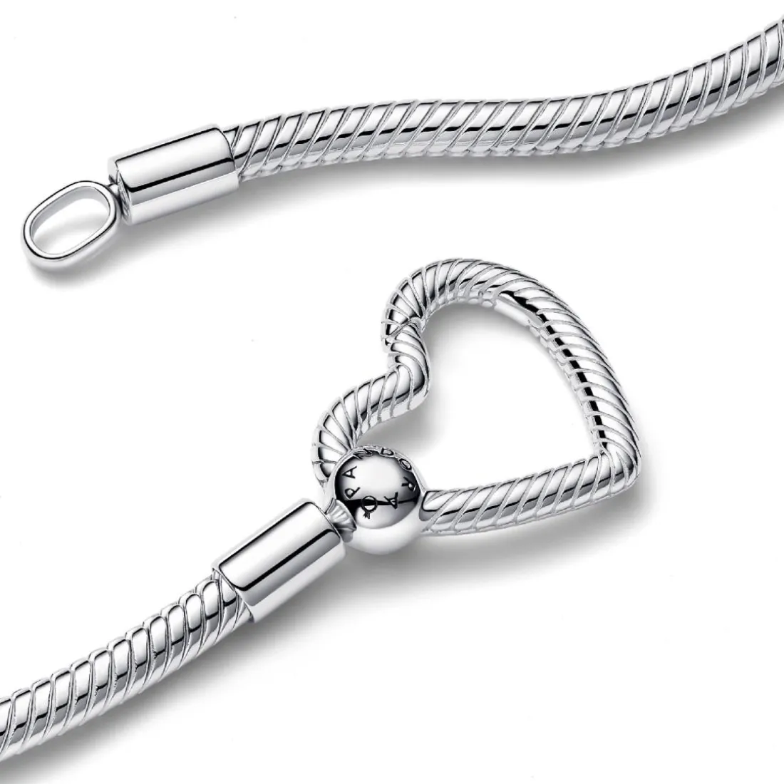 Collier Maille Serpent Fermoir Cœur