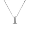 Collier Number 1 Argenté