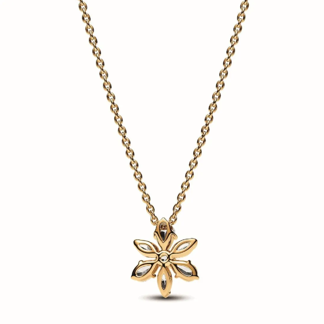 Collier avec Pendentif Herbier Scintillant