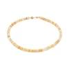 Collier Blima en pierres Jade jaune