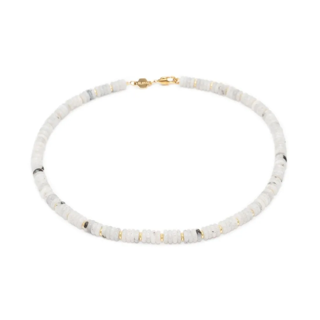 Collier Blima en pierres Labradorite