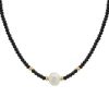 Collier et pendentif Femme Edforce 534-0113-N - Perle noir