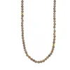 Collier et pendentif Les Interchangeables A59275 - Sautoir Bobo Chic Beige Rosé / foncé Femme