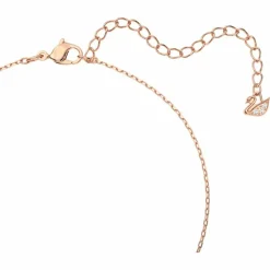 Collier et pendentif Swarovski Bijoux 5414999 - Acier Doré Rose Cristaux Swarovski Femme