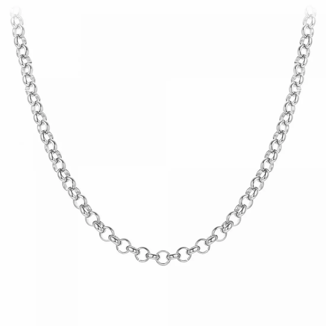 Collier femme Angèle M B2378-ARGENT - Acier Argent