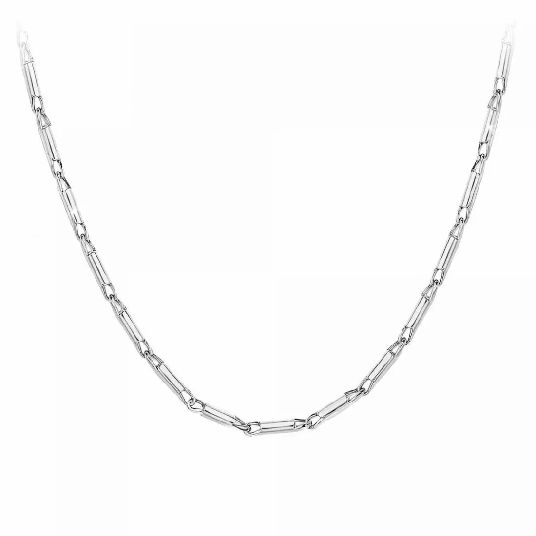 Collier femme Angèle M B2372-ARGENT - Métal Argent