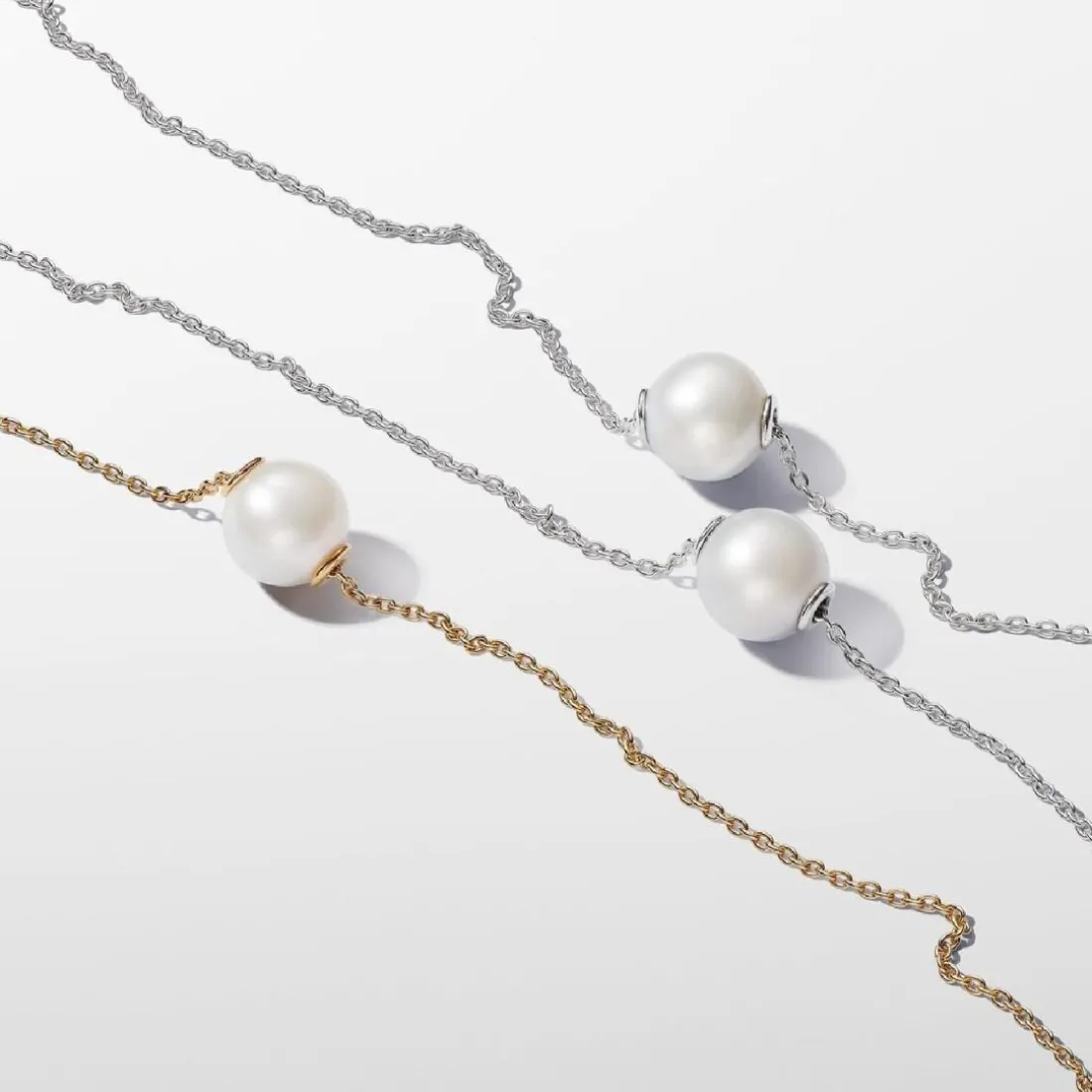 Collier femme argent avec perle et zircon Pandora