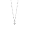 Collier femme argent pendentif oxyde de zirconium Maison de la Bijouterie VW3W6545