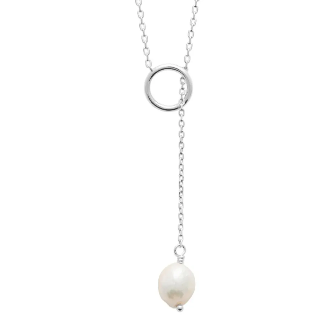 Collier femme argent pendentif perle de culture Maison de la Bijouterie VW3U5Z45
