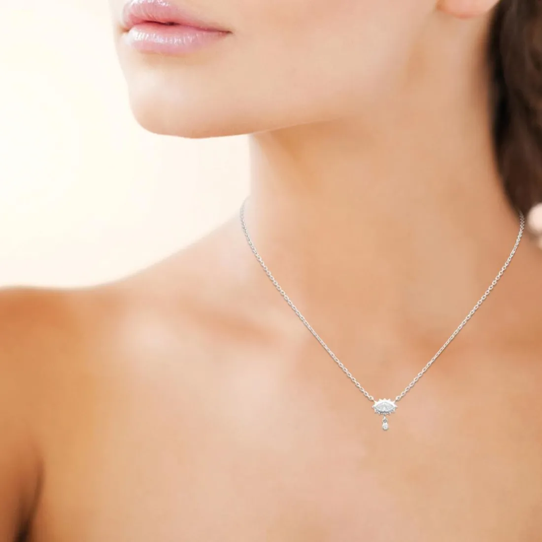 Collier femme argent pendentif fantaisie Maison de la Bijouterie VW3U0645