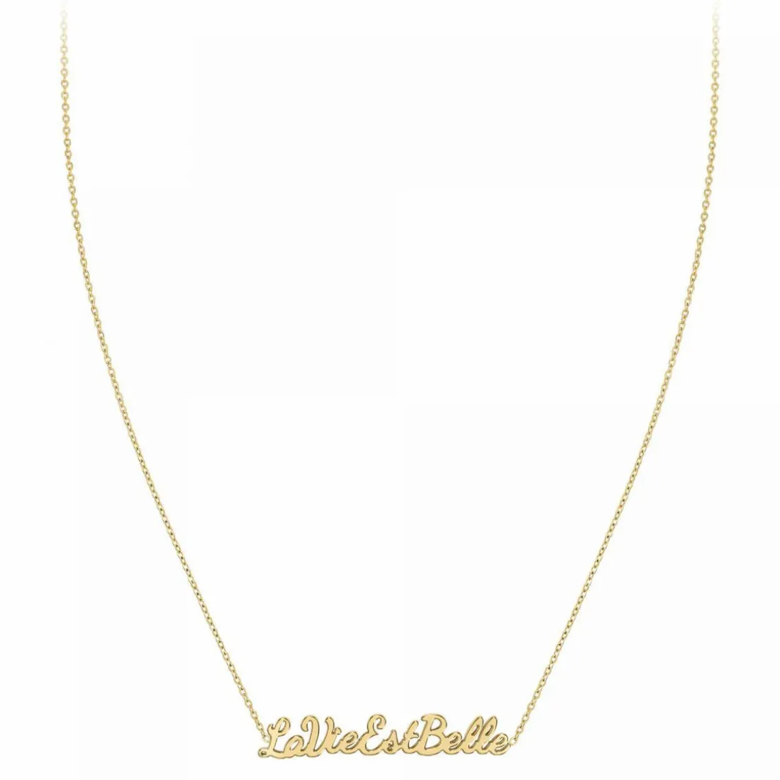Collier Femme Athème - B2689-DORE-LAVIEESTBELLE Acier