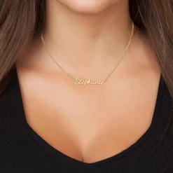 Collier Femme Athème - B2689-DORE-STEPHANIE Acier