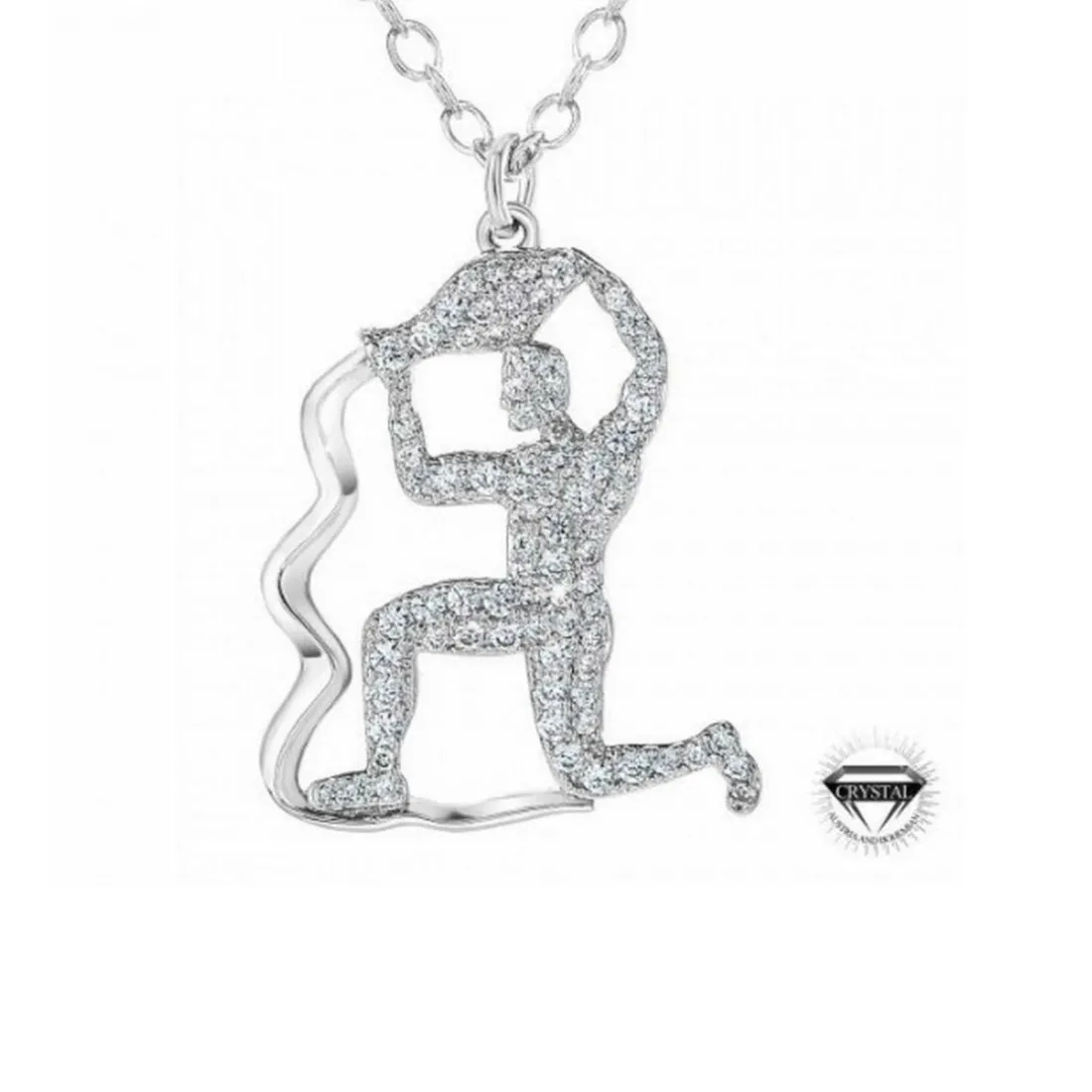 Collier Femme Athème - B2425-VERSEAU Métal Argent